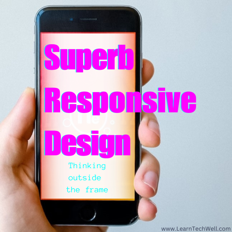 Learning Responsive Design: The Missing Ingredient
